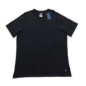 Polo Ralph Lauren Short Sleeve T-Shirt Men XL True Black NEW 100% Cotton NWT